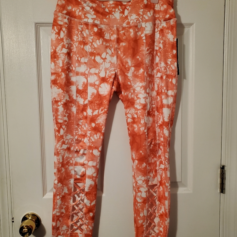 Vogo Athletica Coral Leggings Size XL-NWT